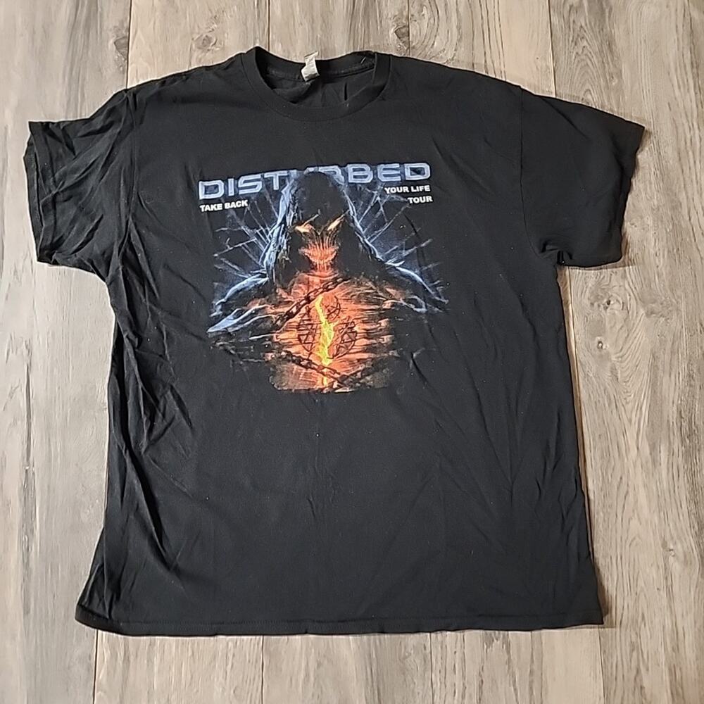 Disturbed "Take Back Your Life" Tour Concert t-shirt Size XL